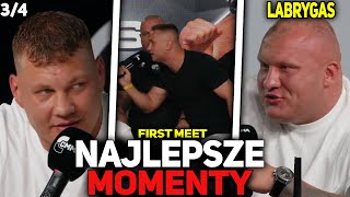 Labryga Wielki Bu Szachta Koziołek  FIRST MEET CLOUT MMA 6  NAJLEPSZE MOMENTY 34 [upl. by Aramas]