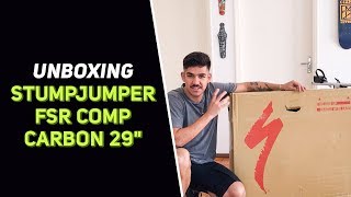 Unboxing Specialized Stumpjumper FSR Comp Carbon 29quot [upl. by Huxham]