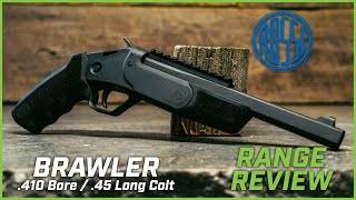 Rossi Brawler Single Shot 41045LC Range Review [upl. by Amie]