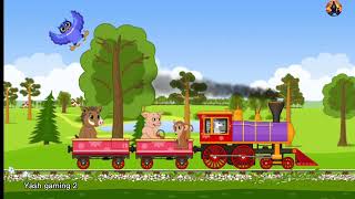 train cartoon 🥰 train wali video ❤️youtubevideo viral [upl. by Ponce272]