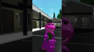 roblox Barney nos enseña a romper ventanas 🤑🤣 [upl. by Lavelle53]