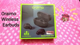 Oraimo True Wireless Earbuds ll OEBEO1DN Wireless ll Oraimo Earbuds unboxing ll [upl. by Wallace]