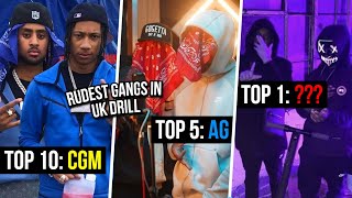 RUDEST GANGS IN UK DRILL OF ALL TIME LYRICS [upl. by Haon492]