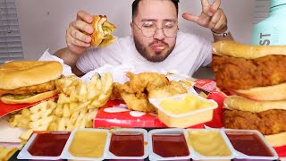 ChickFilA • MUKBANG  EATING SHOW [upl. by Shurlocke]