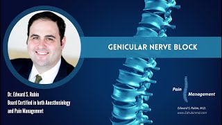 The Genicular Nerve Block [upl. by Sitrik]