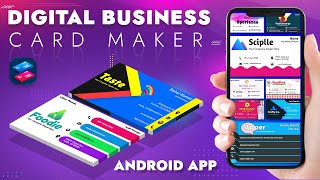 Business Card Maker App by Bhima Apps [upl. by Lertram]