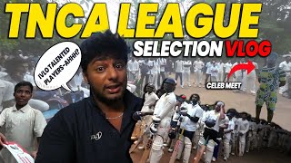 TNCA Division TeamSelection Vlog  Selection Process  Nothing But Cricket TNCA League Selection [upl. by Novhaj]