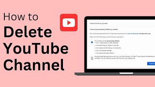 How To Delete YouTube Channel [upl. by Harleigh774]