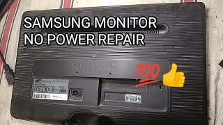 samsung monitor no power  samung monitor not turning on [upl. by Lucienne607]