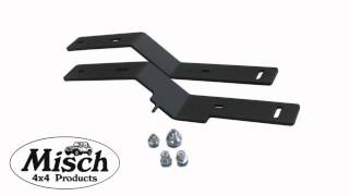 Misch 4x4 Products  Big Boy Seat Brackets  Jeep Seat Brackets [upl. by Pierson]