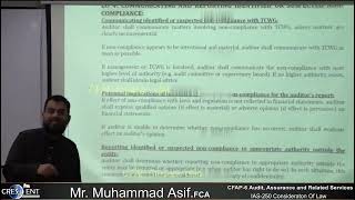 CFAP 6 Lecture 43B  Sir Muhammad Asif  December 2023  Audit  Assurance and Related Services [upl. by Chlores]