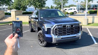 2024 Toyota Tundra 1794 TRD Offroad Start Up Test Drive Walkaround POV and Review [upl. by Gusba310]