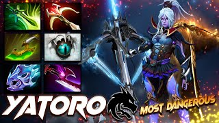 Yatoro Drow Ranger Most Dangerous Archer  Dota 2 Pro Gameplay Watch amp Learn [upl. by Nailuj]