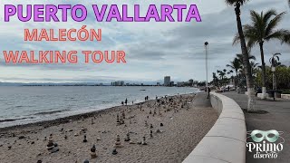 PUERTO VALLARTA MALECÓN WALKING TOUR [upl. by Natalie]