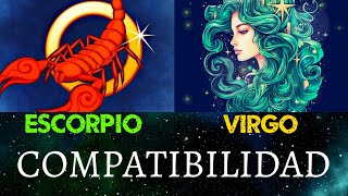 VIRGO Y ESCORPIO compatibilidad amor amistad y trabajo  kimono rojo [upl. by Yadahs]