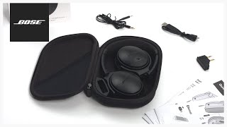 Bose QuietComfort 35 – Unboxing  Setup [upl. by Ferneau185]