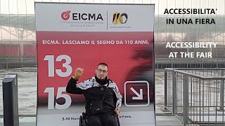 Accessibilità in fiera EICMA 2024 ACCESSIBILITY AT THE FAIR video eicma2024 eicma 🏍️ [upl. by Bascomb]