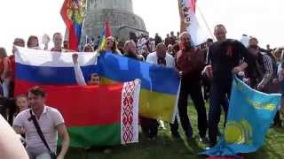 День Победы Berlin Treptower Park 9 mai 2015  Берлин Трептовпарк 9 мая 2015 [upl. by Ennej]