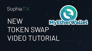 How to do the New SophiaTX Token Swap with MyEtherWallet [upl. by Ttayh]