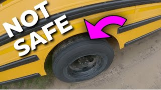 Bus Vlog  Tires Tired and a Temperamental Door [upl. by Gersham]