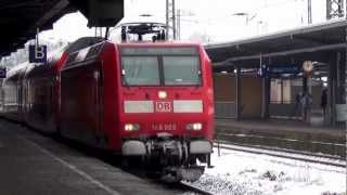 DB Züge der Haardachse  KBS 425 Essen  Münster in WanneEickel Hbf [upl. by Naget]