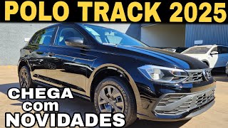 NOVO POLO TRACK 2025  O HATCHBACK MAIS VENDIDO DO BRASIL CHEGA COM NOVIDADES [upl. by Uzial]