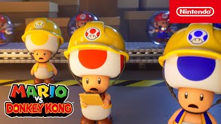 Mario vs Donkey Kong – Bandeannonce de présentation Nintendo Switch [upl. by Bowe58]