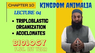 Triploblastic organization and Acoelomates I Chapter 10 I FSc I First Year I biology I Lec 4 [upl. by Aihsenad723]