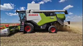 CLAAS TRION 520 PUNERE IN FUNCTIUNE [upl. by Maleeny]