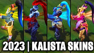 BLOOD MOON KALISTA SKIN SPOTLIGHT  LEAGUE OF LEGENDS [upl. by Airret]