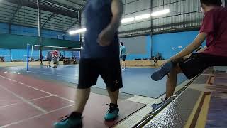 Badminton 2024 10 04 Deo Albert vs Nata Agung [upl. by Ardell]