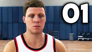 NBA 2K22 My Player Career  Part 1  The Beginning [upl. by Idham]