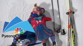 How bond between Bjornsen Diggins Randall resulted in crosscountry gold [upl. by Atirahs953]