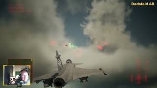 Teddy flyver fly og giver hot takes om mad  Ace Combat 7 Skies Unknown 5 [upl. by Monney460]