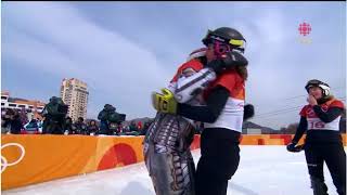 Ester Ledecká makes history with 2nd Olympic gold medal in 2 different sports Video CBC Olympics [upl. by Aital]