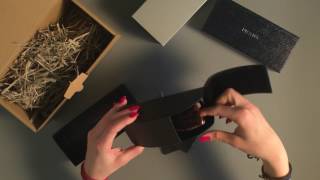 eyerim presents Unboxing of Prada PR01OS UE00A6 sunglasses [upl. by Colvin]