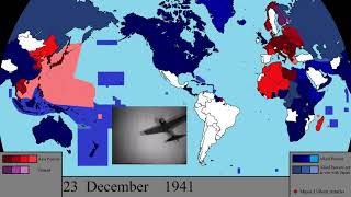 World War II on All Fronts Every Day [upl. by Dorthy]