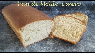 Receta Pan De Molde Casero Muy Facil  Silvana Cocina [upl. by Athenian]