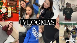 VLOGMAS days 1 amp 2 basketball games icecream friends amp SHOPPINGGGG 🎄🎁 [upl. by Krysta283]