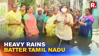 Tamil Nadu Narayanapuram Lake In Velachery Overflows Due To Heavy Rains Crops amp Property Damaged [upl. by Nalid]