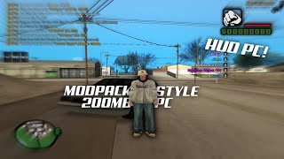 SHARE MODPACK STYLE PC POLOSAN  GTA SAMP [upl. by Schinica850]