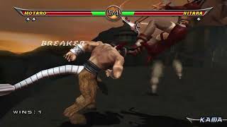 Motaro vs Nitara  Mortal Kombat  Armageddon  PCSX2 [upl. by Ecinerev]