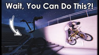 BMX Streets Tips Tricks and Secrets Pt 1  Experimental Builds Locations LEDs SLIDERS [upl. by Aedrahs]