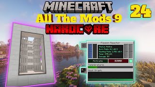 Fission Reactor All The Mods 9 Hardcore EP24 [upl. by Sandon]