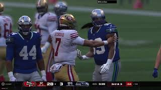 Niners vs Seahawks S2P1 L [upl. by Essirahc617]