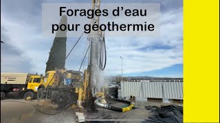 Hydrogéologie  Forages deau pour géothermie [upl. by Nebe728]