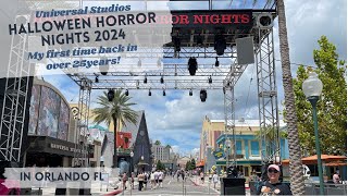 My First Time back to Halloween Horror Nights in over 25 years [upl. by Augustin176]