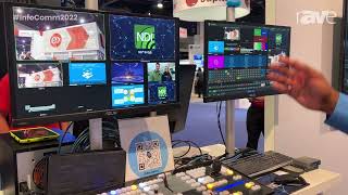 InfoComm 2022 Exertis Almo Explains the Flagship NewTek TriCaster 2 Elite Turnkey Production System [upl. by Brigitta]