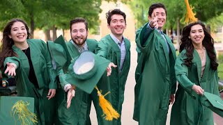 Quintuplets Graduate From Same Texas University [upl. by Lucais121]