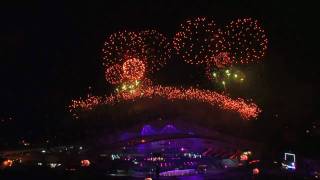 HD Inauguration Guillemins trainstation Liege\Luik Pyromusical By Luso Pirotecnia [upl. by Zat657]